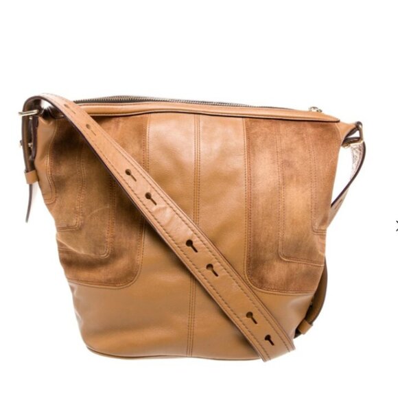 Marc Jacobs Bag Y2K Vintage Lamb Leather  + Suede Adjustable Crossbody  EUC - Picture 4 of 10